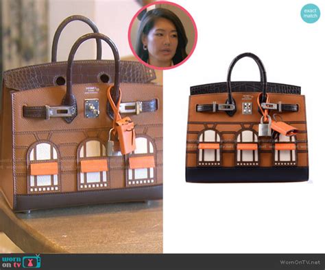 crystal rhobh hermes bag